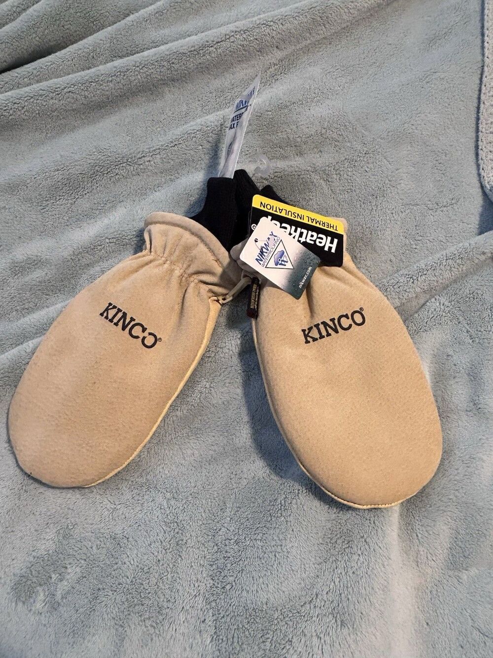 NWT Kinco Heatkeep Leather Waterproof Mittens New With Tags With Nikwax Small